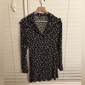 Black Floral Dress